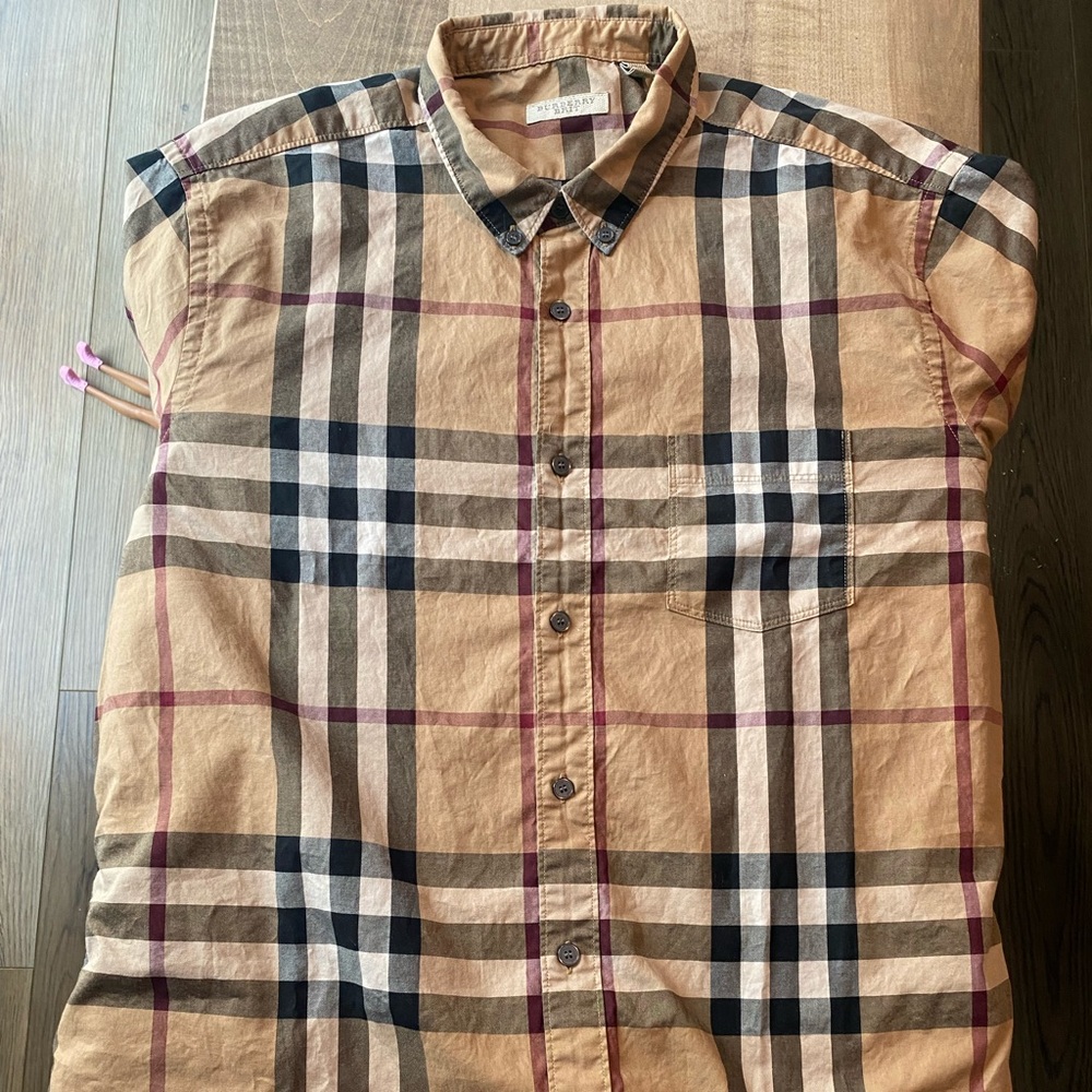 Burberry Brit Button Up Size XXL